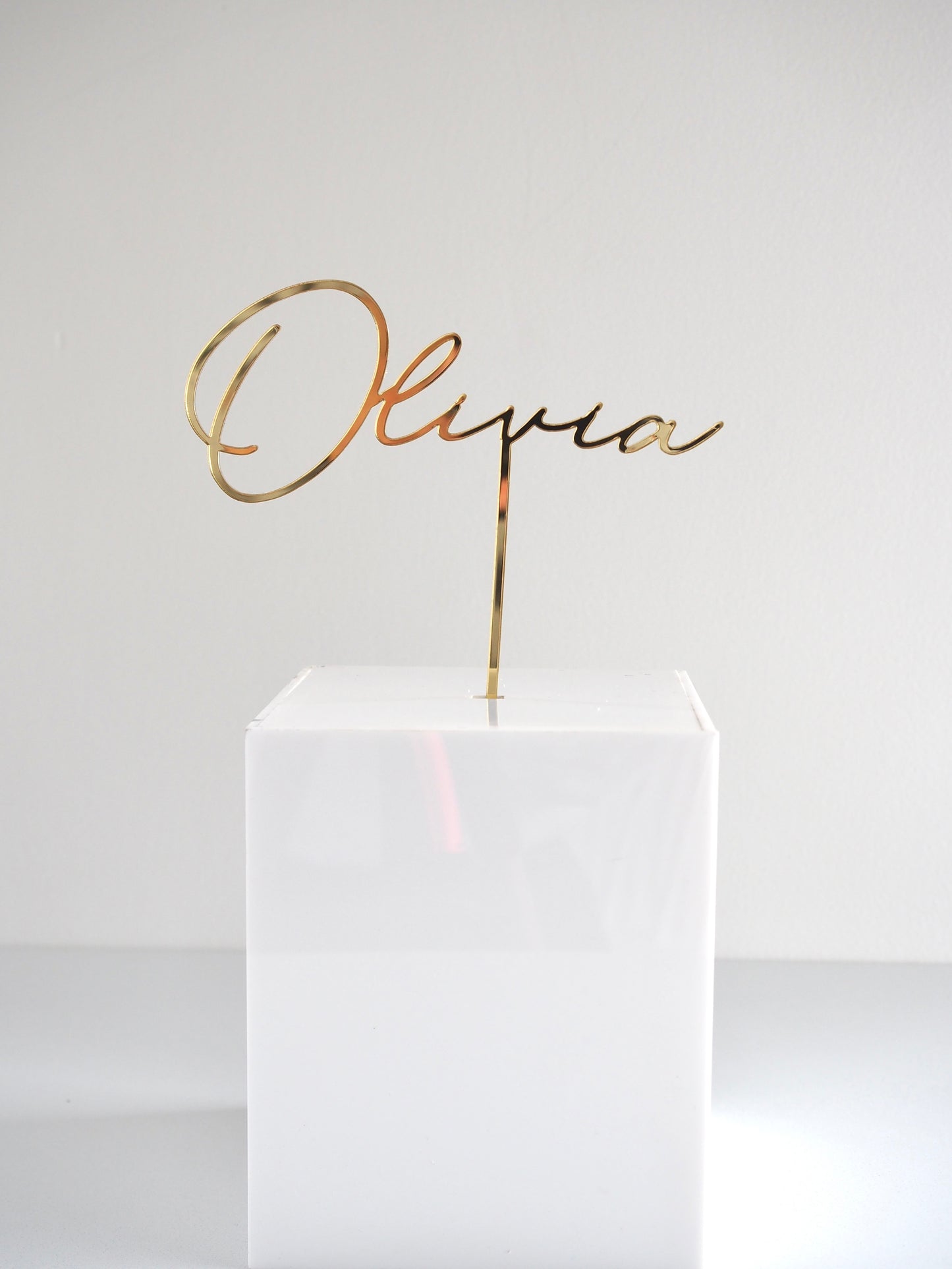 Name Cake Topper