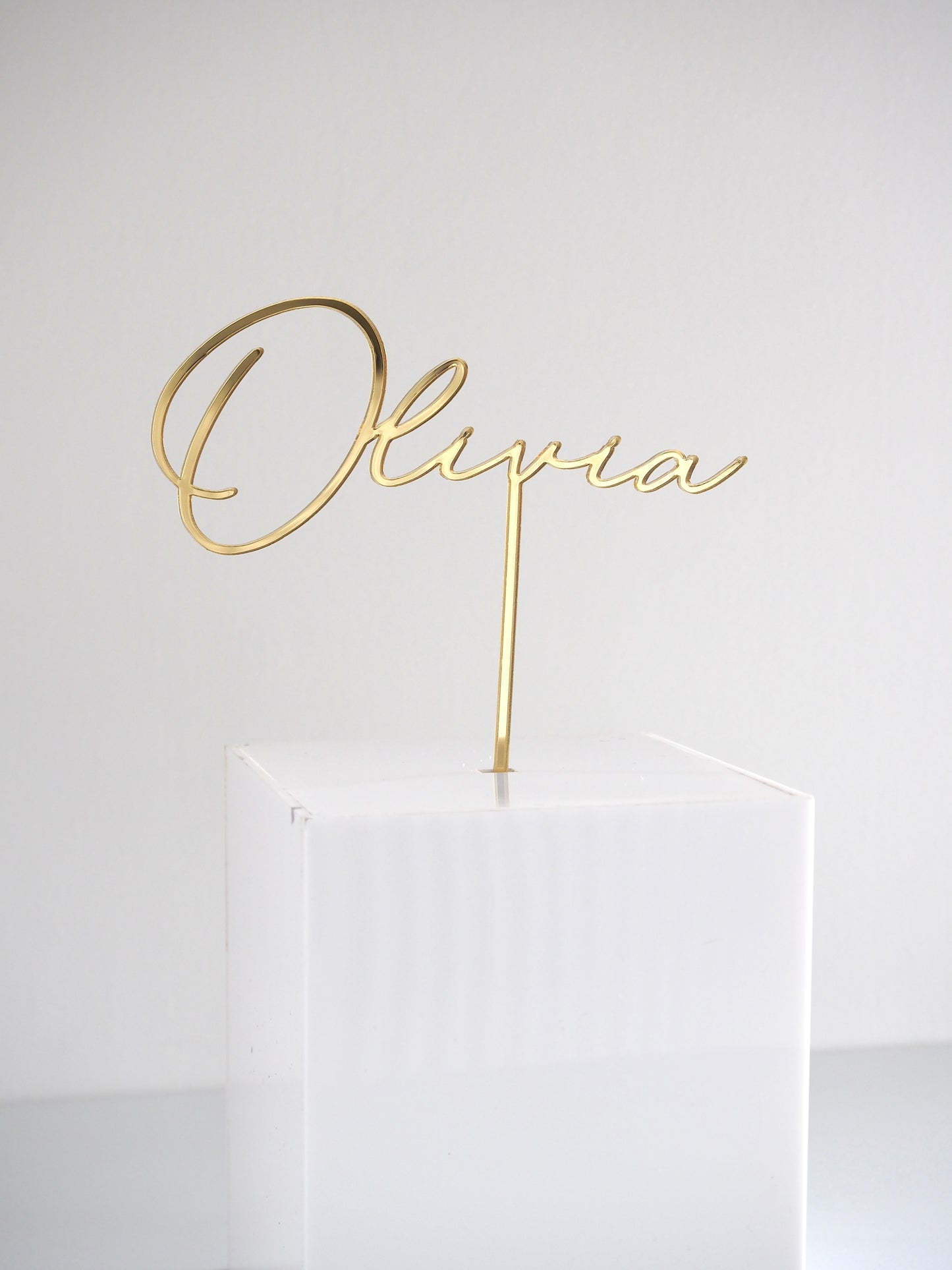 Name Cake Topper