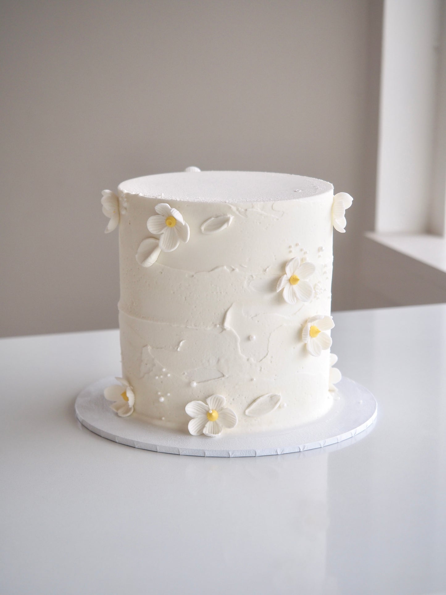 Textured Flower Cake