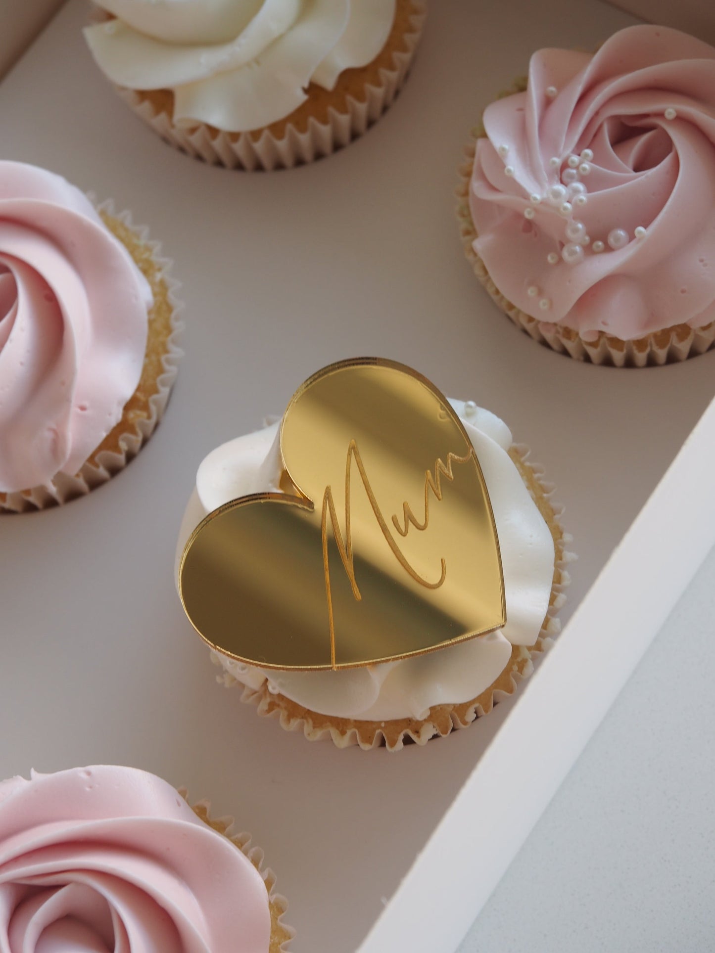 Mothers day Cupcakes - rosette