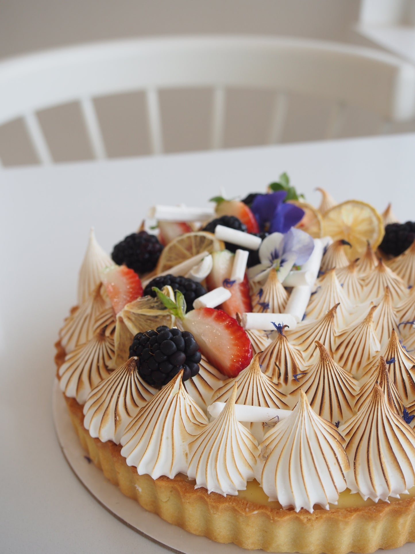 Christmas Eve Lemon Meringue Tart