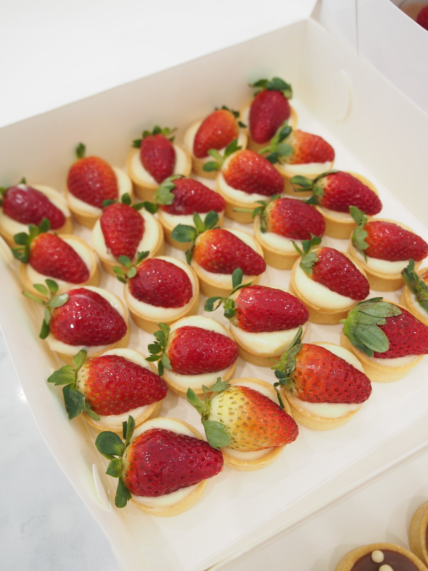 Mini Custard Fruit Tarts