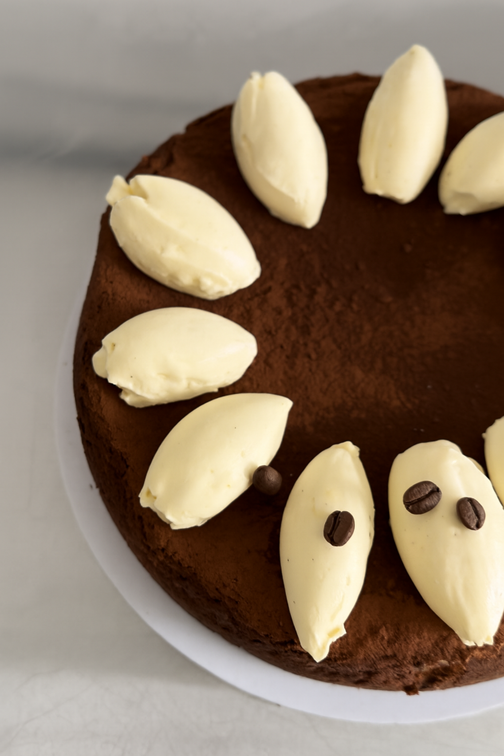 Christmas Eve Tiramisu Basque Cheesecake