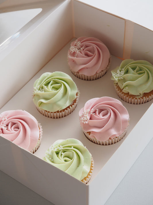 Easter Cupcakes - Rosettes