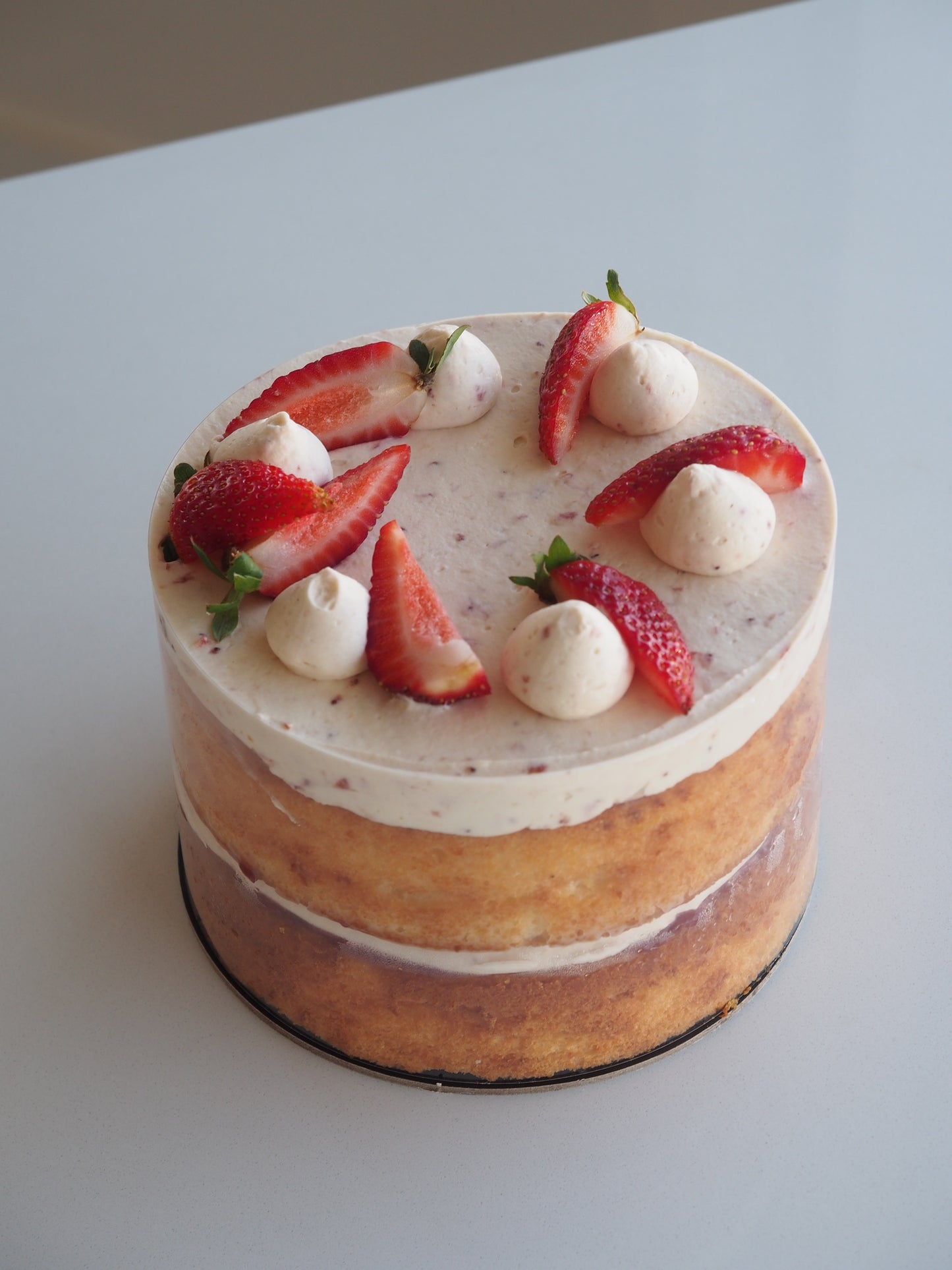 Strawberry Sponge Cake