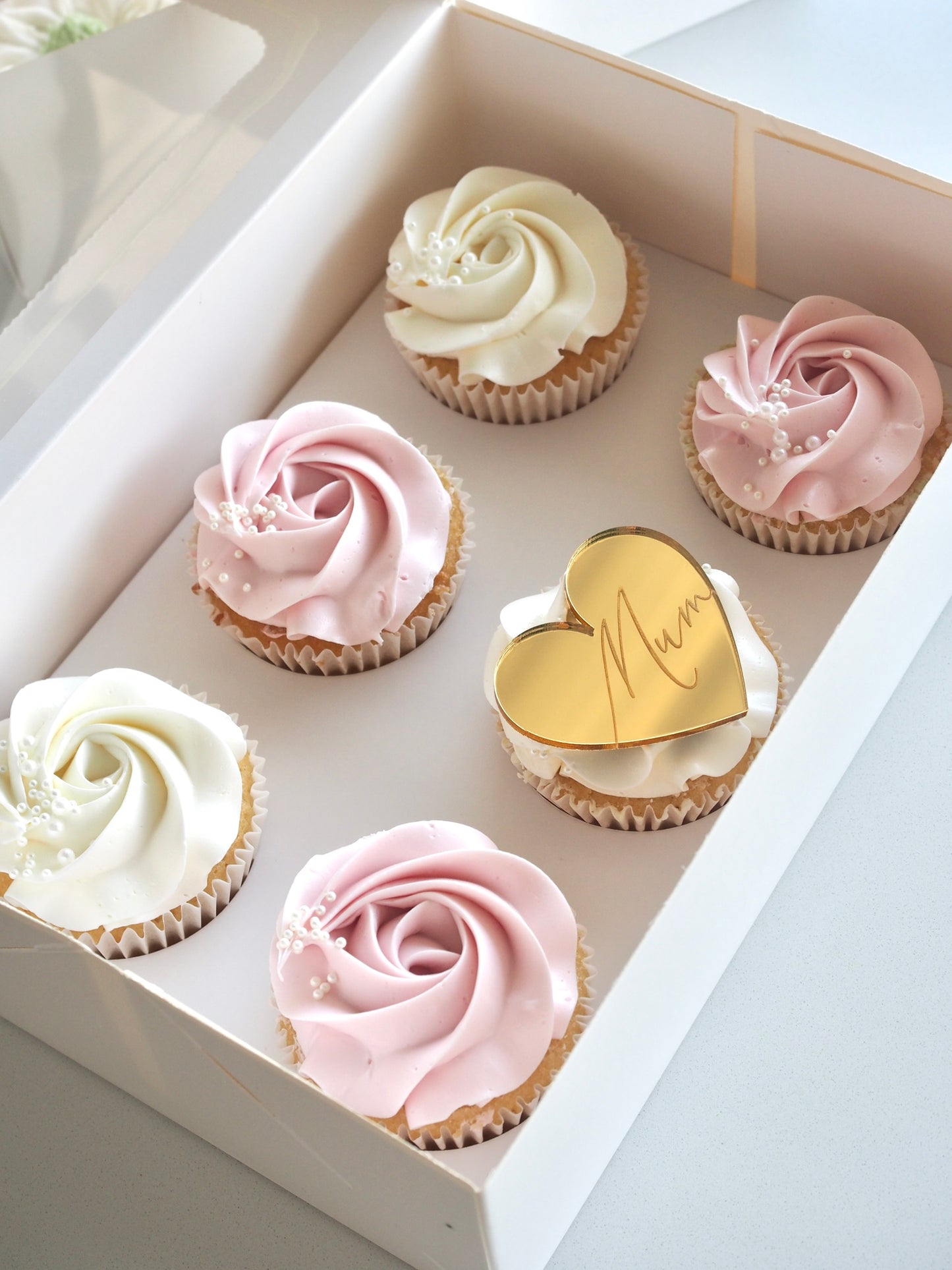 Mothers day Cupcakes - rosette