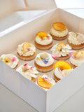 Floral Orange Cupcake Pack