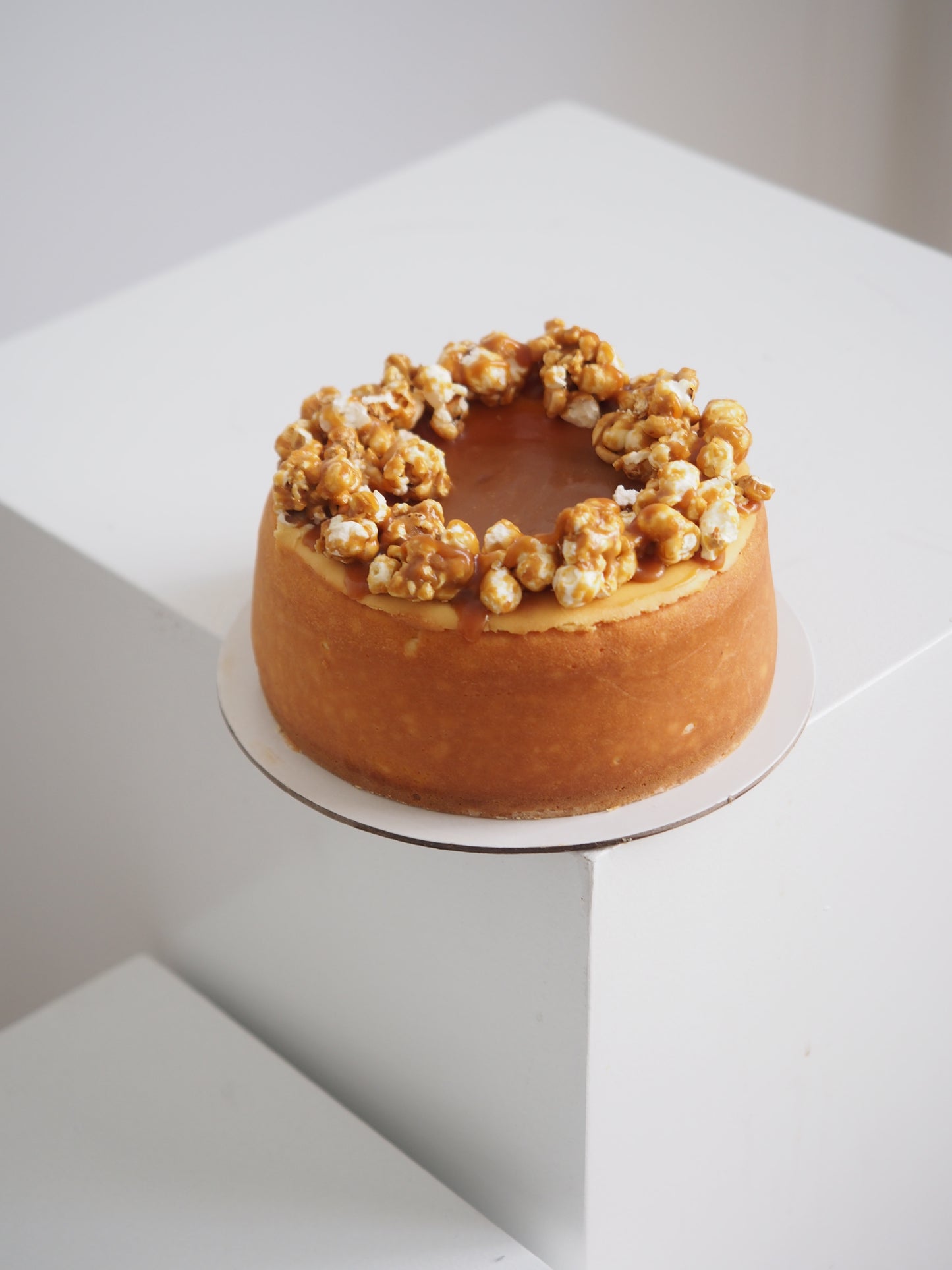 Salted Caramel Baked Cheesecake