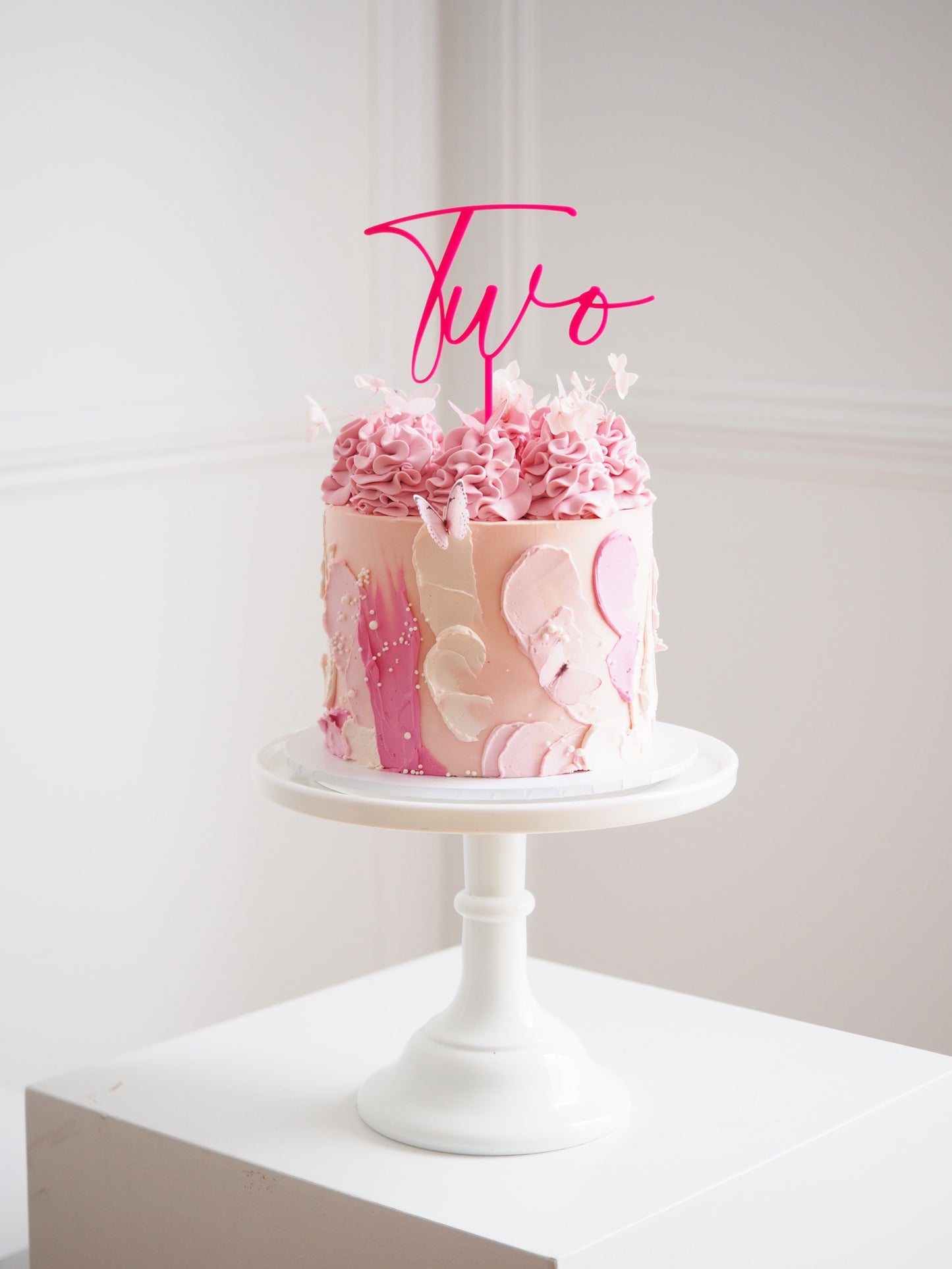 Textured Buttercream Cake